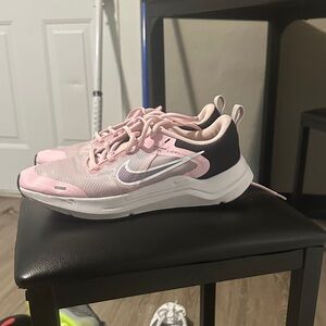 Nike Pink and Black Running Shoes